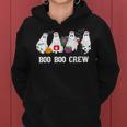 Boo Boo Crew Nurse Ghost Halloween Nursing Women Hoodie