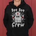 Boo Boo Crew Nurse Halloween Ghost Costume Women Hoodie