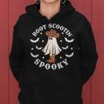 Boot Scootin Spooky Halloween Cowboy Ghost Boo Women Hoodie