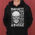 Burgett Name Gift Burgett Ively Met About 3 Or 4 People Women Hoodie