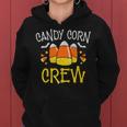 Candy Corn Crew Halloween Party Spooky Season Women Hoodie
