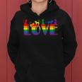 Cat Stack Rainbow Gay Pride Funny Lgbt Animal Pet Lover Women Hoodie