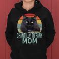 Chantilly-Tiffany Cat Mom Retro Vintage Cats Heartbeat Women Hoodie