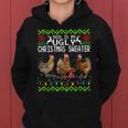 Chicken Christmas This Is My Ugly Sweater Women Hoodie