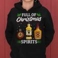 Christmas Alcohol Tequila Vodka Whisky Women Hoodie