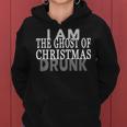 Christmas Carol Ghost Quote Drunk Women Hoodie