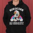 Cool Nurse For Unicorn Medical Nurses Rn Nursing Women Hoodie