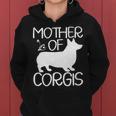 Corgi Dog Mother Of Corgis Mothers Day Women Hoodie