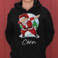 Corn Name Gift Santa Corn Women Hoodie