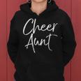 Cute Cheerleading For Aunt Cheerleaders Fun Cheer Aunt Women Hoodie
