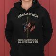 Dad By The Grace Of God Vintage Funny Gift For Fathers Day Women Hoodie