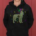 Dog Mardi Gras Outfit Goldendoodle Lover Men Women Kids Women Hoodie