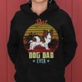 Dog Papillon Mens Best Papillon Dad Ever Daddy Dog Lover Owner Funny Women Hoodie