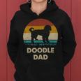 Doodle Dad For Men Goldendoodle Dog Vintage Gift Dad Women Hoodie