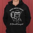 Drunk Cowgirl Never Underestimate Beer Drinking Cowgirl Women Hoodie