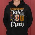Endoscopy Tech Boo Crew Ghost Nurse Halloween Costume Women Hoodie