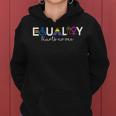 Equality Hurts No One Rainbow Lgbtq Gay Pride Women Hoodie