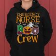 Er Nurse Boo Crew Emergency Room Nurse Halloween Party Women Hoodie