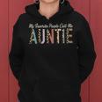 My Favorite People Call Me Auntie Gifts Leopard Mothers Day Women Hoodie