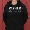 Funny Gay Gift For Women Men Lgbt Pride Feminist Agenda Homo Women Hoodie