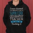 Geography Teacher Appreciation Women Hoodie