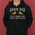 Funny Horse Dad Horse Rider Fathers Day Birthday Gift Funny Gifts For Dad Women Hoodie