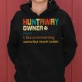 Huntaway Vintage Retro Dog Mom Dad Women Hoodie