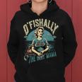 Funny Ofishally The Best Mama Fishing Mommy Mothers Day Gift For Women Women Hoodie