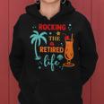 Rocking The Retired Life Summer Retirement Women Hoodie