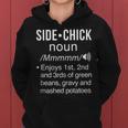 Funny Side Chick Definition Thanksgiving Dinner Sides Women Hoodie