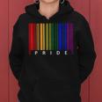 Gay Pride Funny Barcode Lgbtq Lesbian Transgender Rainbow Women Hoodie