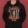 Gift For Mother Of Firefighter Mom Fire Department Pride Women Hoodie