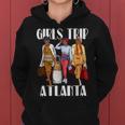 Girls Trip Atlanta 2023 Vacation Weekend Black Women Hoodie