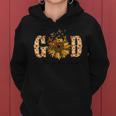 With God All Things Are Possible Christian Fall Thanksgiving Women Hoodie