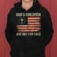 Gods Children Are Not For Sale Funny Quote Gods Children Women Hoodie