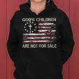 Gods Children Are Not For Sale Funny Quote Gods Children Women Hoodie