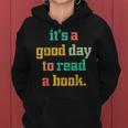 Good Day To Read Book Cute Librarian Bookworm Men Women Kids Women Hoodie