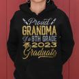 Graduation - Proud Grandma Of An 8Th Grade 2023 Graduate Women Hoodie