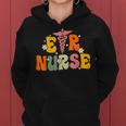 Groovy Er Nurse Emergency Room Nurse Nursing Women Hoodie
