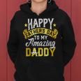 Happy Fathers Day For Amazing Dad Grandpa From Daughter Son Women Hoodie