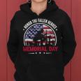 Honor The Fallen Thank The Living Veterans Day 279 Women Hoodie