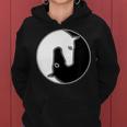 Horsehead Ying Yangs Women Hoodie