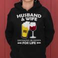 Husband And Wife Drinking Buddies For Life Women Hoodie