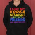 I Like My Vodka Straight Lgbtq Pride Month Women Hoodie