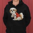 I Love Mom Tattoo Shih Tzu Mom Funny Mothers Day Gifts Women Hoodie