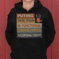 Idea For Ot Retro Vintage Occupational Therapy - Idea For Ot Retro Vintage Occupational Therapy Women Hoodie