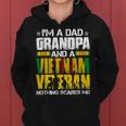 Im A Dad Grandpa And Vietnam Veteran Us Veterans Day 483 Women Hoodie