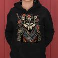 Japanese Samurai Wolf Tattoo Vintage Kawaii Ninja Gift For Womens Gift For Women Women Hoodie