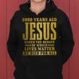 Jesus Died For All Christian Faith Bible Pastor Religious Women Hoodie