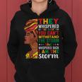 Junenth African American Women They Whispered To Her Women Hoodie